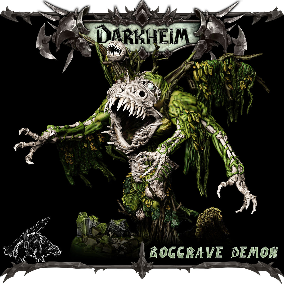 BOGGRAVE DEMON - RPG Darkheim Collection | Dungeons and Dragons Models | Epic Miniatures l 3D Printed Resin Figurines l Grimdark Mini
