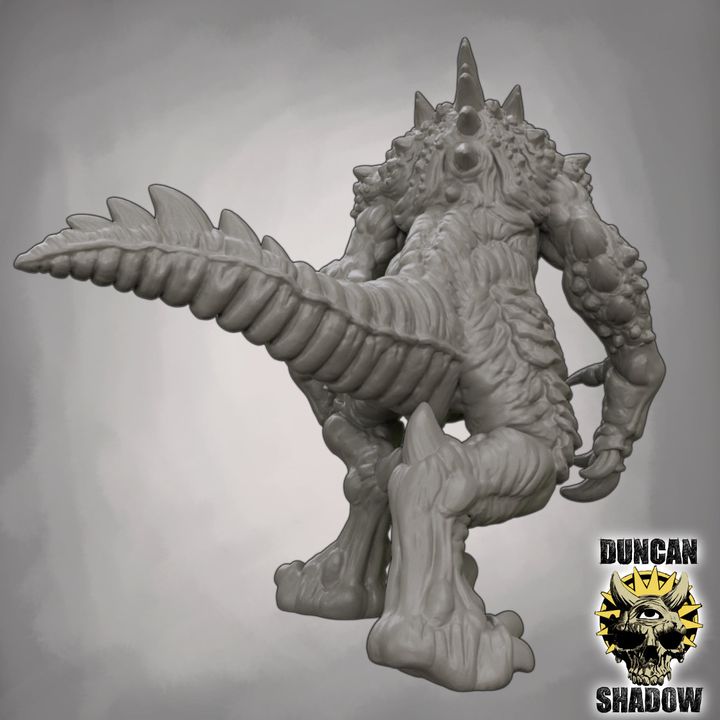 Death Draco 1 Project G.E.O.F.F - Resin Mini | DnD & Tabletop | 28mm
