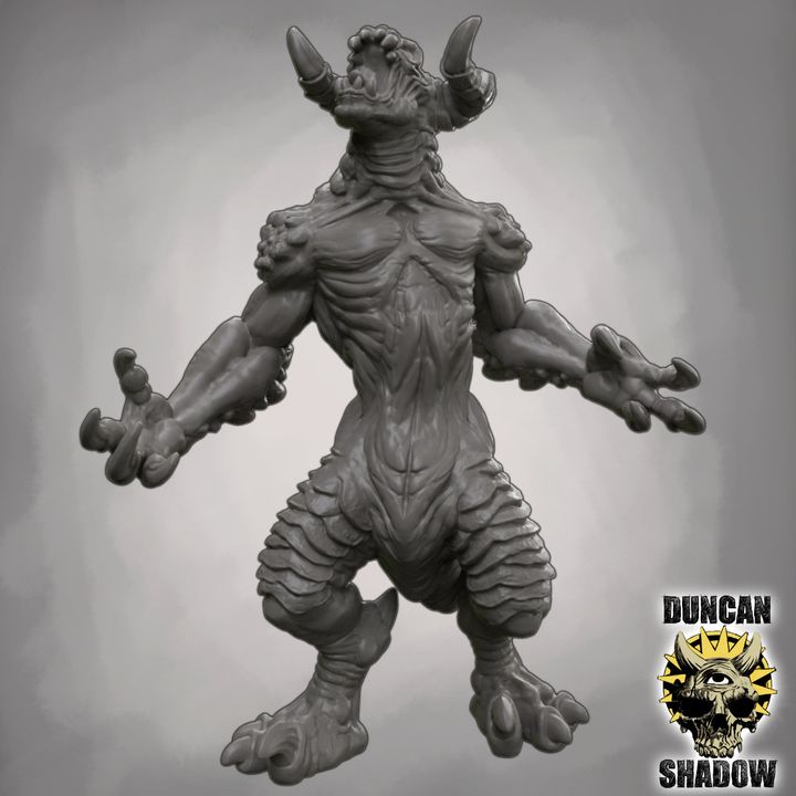 Death Draco 2 Project G.E.O.F.F - Resin Mini | DnD & Tabletop | 28mm