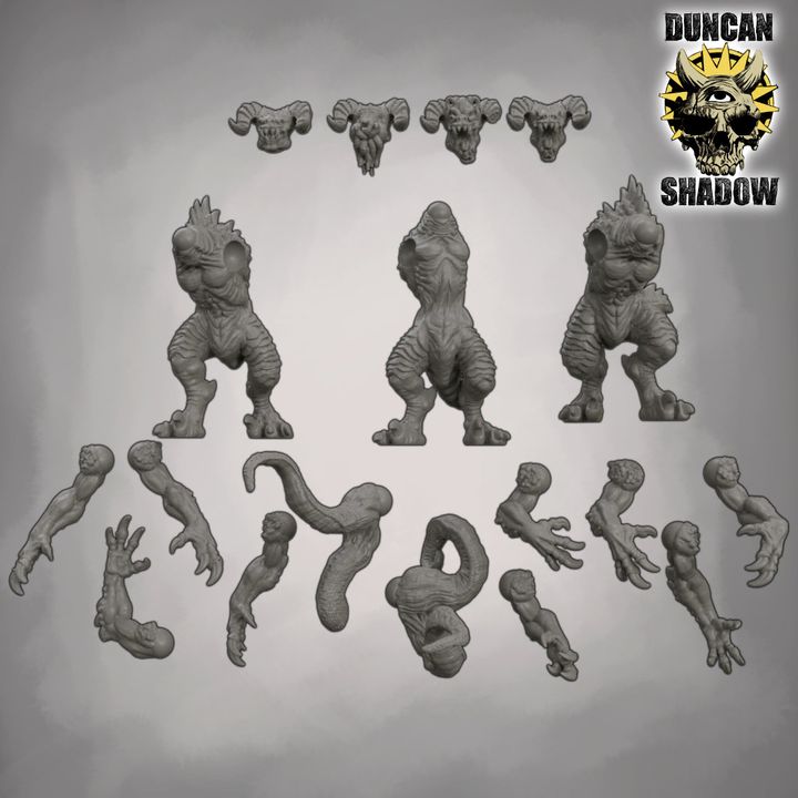 Death Draco Multipart Kit Project G.E.O.F.F | DnD Miniature | 28mm