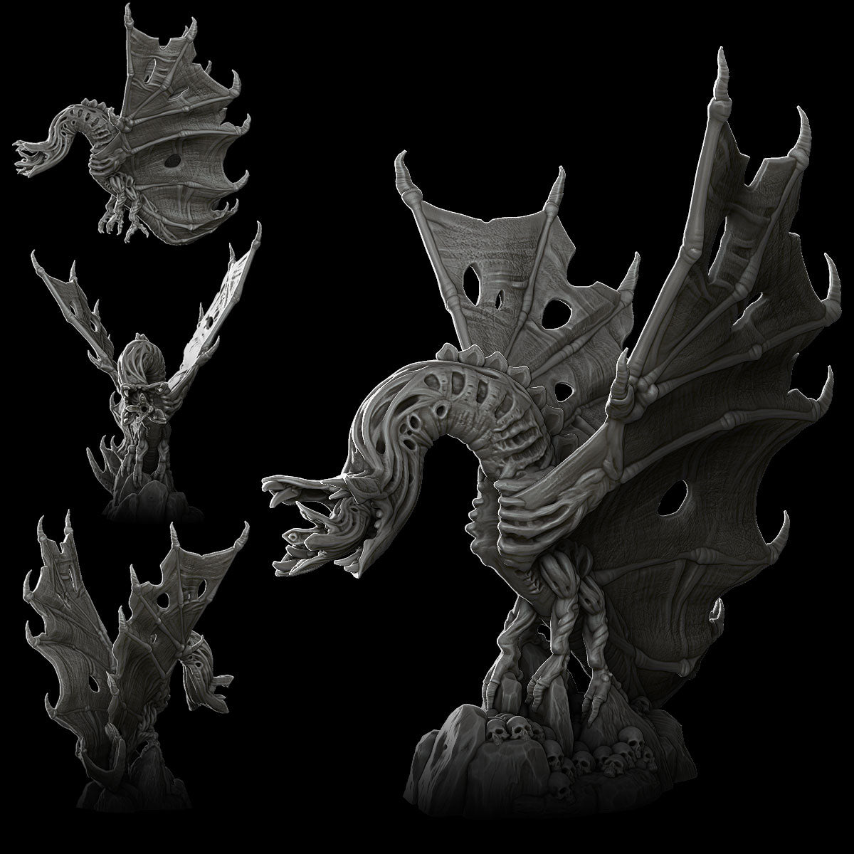 BANSHEE LEECH - 3D Miniature Model | Dungeons and Dragons | Pathfinder | RPG