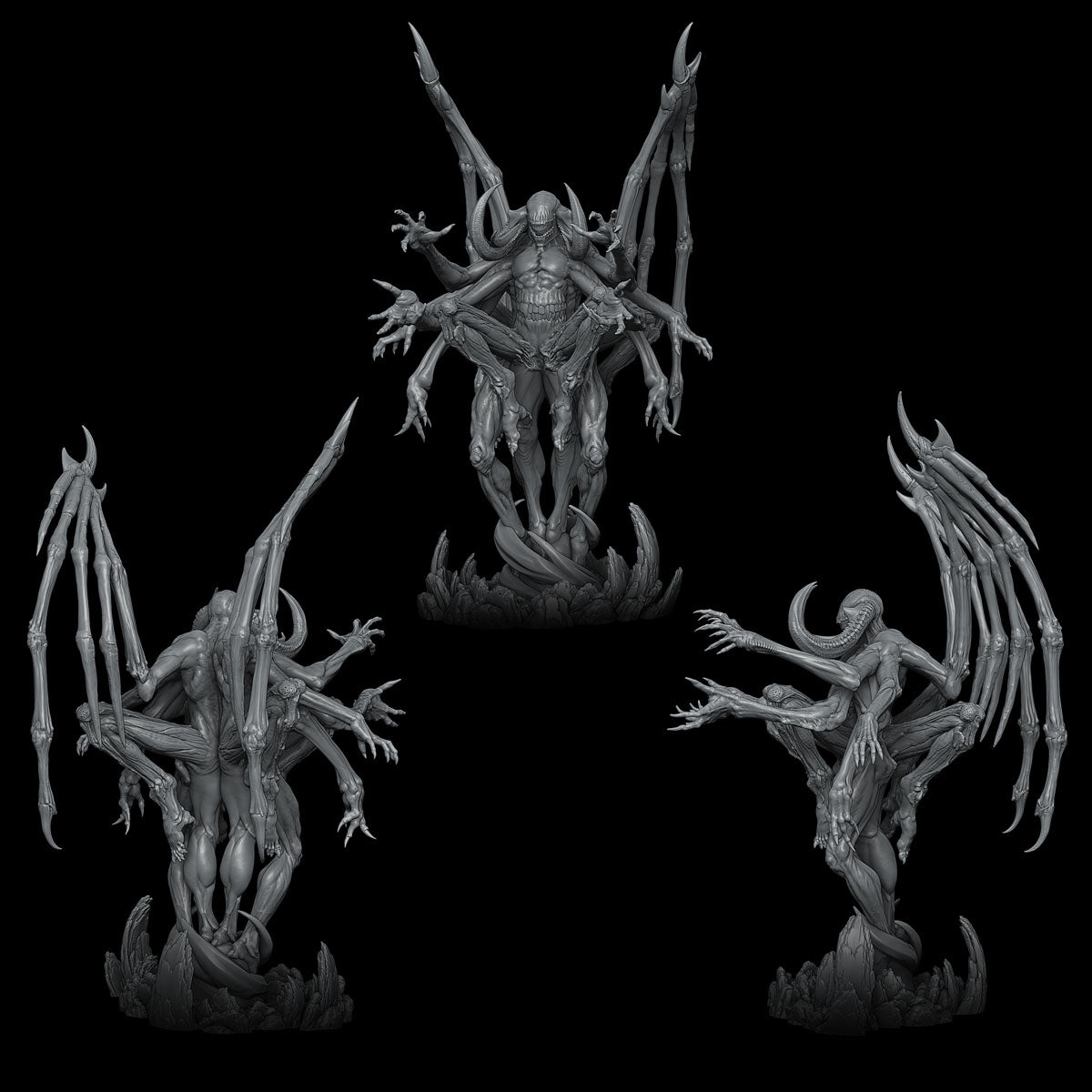 DEATH KING - 3D Miniature Model | Dungeons and Dragons | Pathfinder | RPG