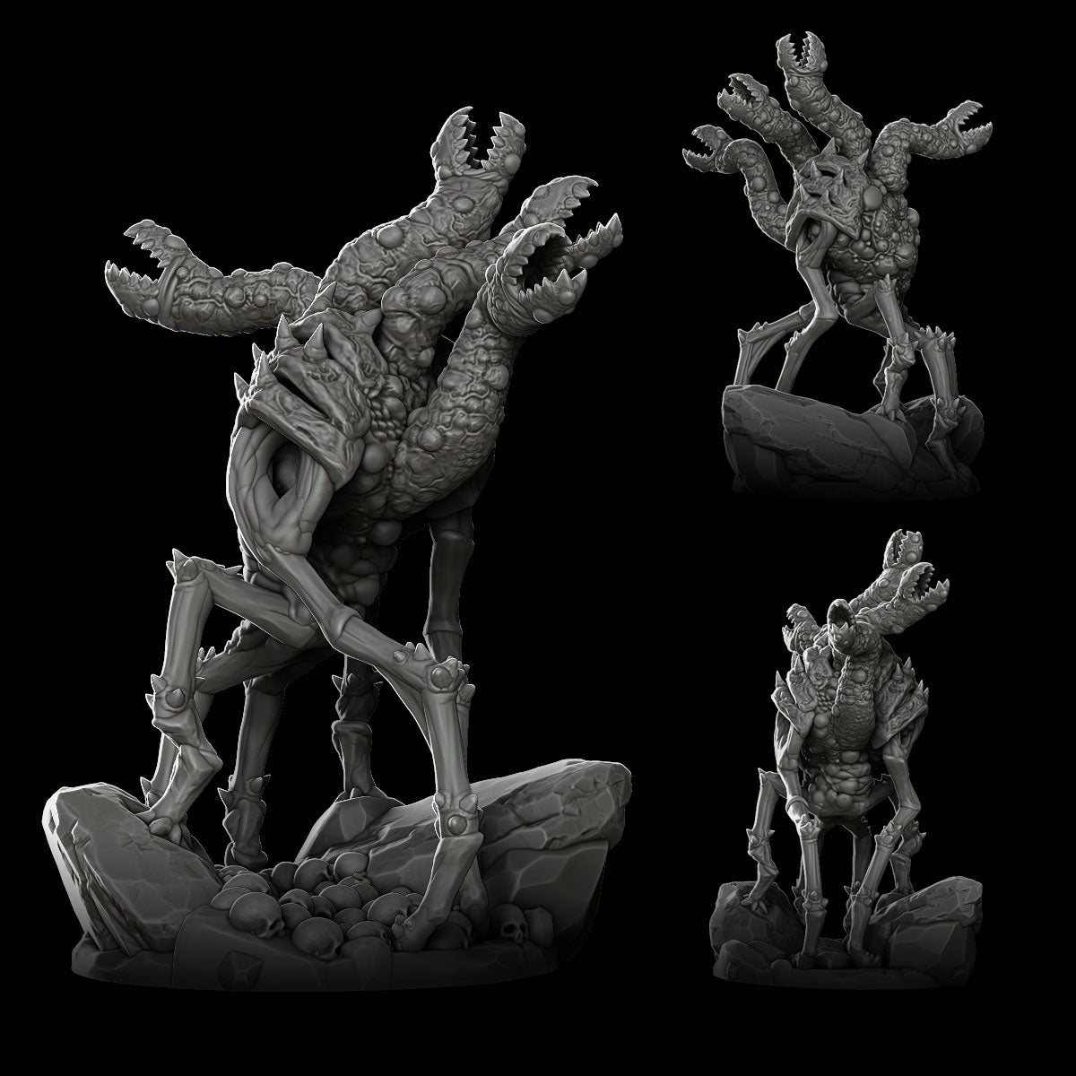 HYDRAHEART WALKER - 3D Miniature Model | Dungeons and Dragons | Pathfinder | RPG