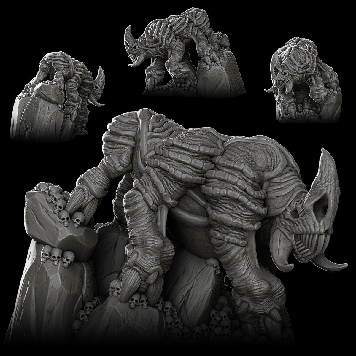 RAWHORN - 3D Miniature Model | Dungeons and Dragons | Pathfinder | RPG I TTG