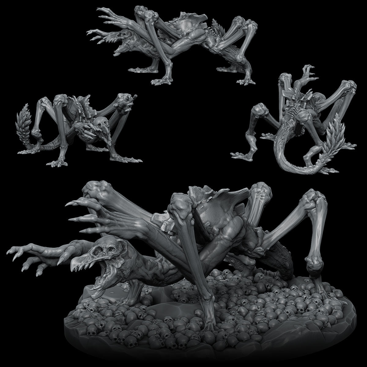 REACHERBEAK - 3D Miniature Model | Dungeons and Dragons | Pathfinder | RPG