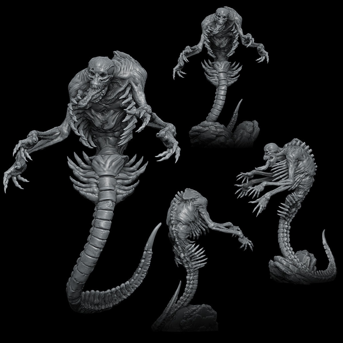 SEPULCHER LORD - 3D Miniature Model | Dungeons and Dragons | Pathfinder | RPG