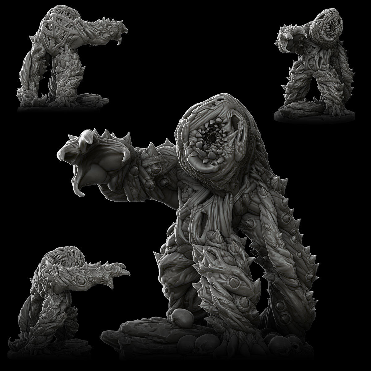 Twisting Terror - Miniature | Dungeons and dragons | Cthulhu | Pathfinder | War Gaming