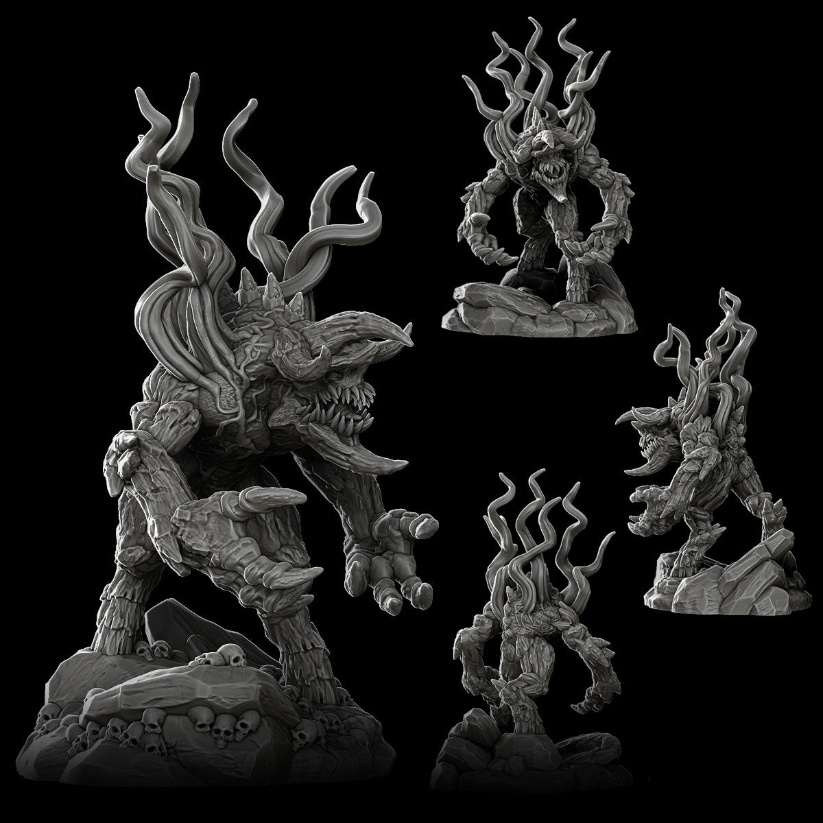 VEINBACK MONSTER - 3D Miniature Model | Dungeons and Dragons | Pathfinder | RPG