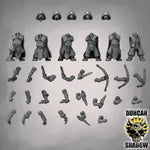 Dog Folk Rangers Multipart kit - Multipart Kit | DnD & Tabletop | 28mm