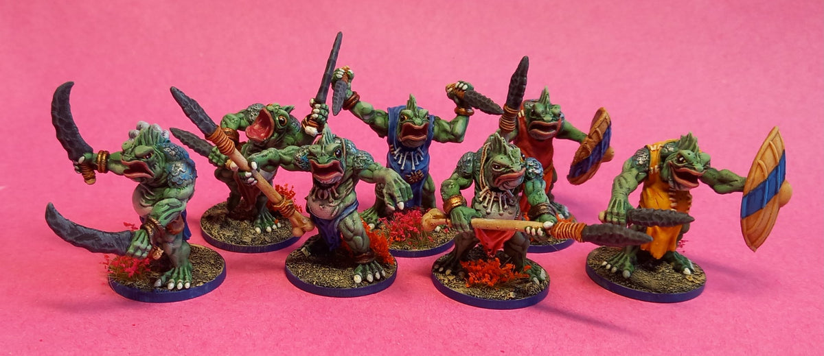 Koa Tao Fish Folk Multi part Kit Resin Models for Dungeons & Dragons & Board RPGs