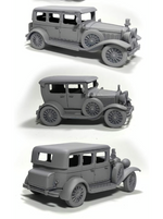 High Speed Horror - 1930's Vehicles/Cars Diorama: RPG & Tabletop Board Games