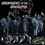 Four Horsemen of the Apocalypse Model 12:1 Scale | Harbingers of the Apocalypse