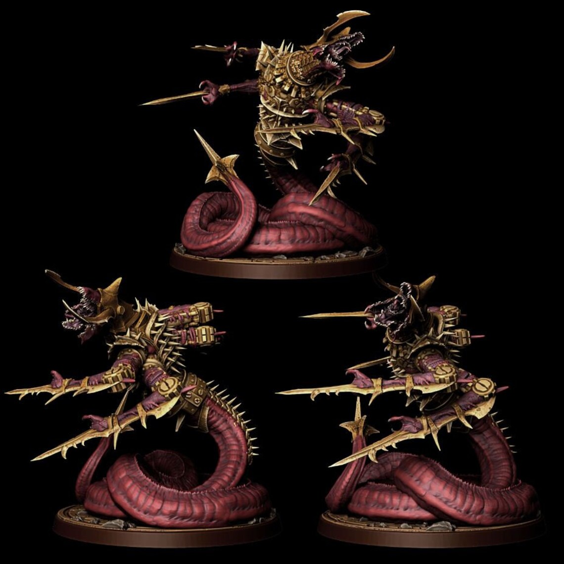 SIEGE SERPENT - RPG DARKHEIM COLLECTION | Dungeons and Dragons | Pathfinder | Epic Miniatures l 3D Printed Resin Miniatures l Grimdark