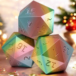 D20 Magnetic Lock Dice Storage Box | Xmas Present | MTG D&D Gift