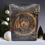 Dungeon Master Real Leather Notebook | Limited "Ancient Tome" Edition I DnD Inspired Campaign Log / Diary / Journal
