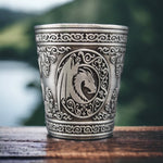 Dungeons and Dragons Themed Metal Shot Glasses (Set of 2/Set of 4)