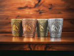 Dungeons and Dragons Themed Metal Shot Glasses (Set of 2/Set of 4)