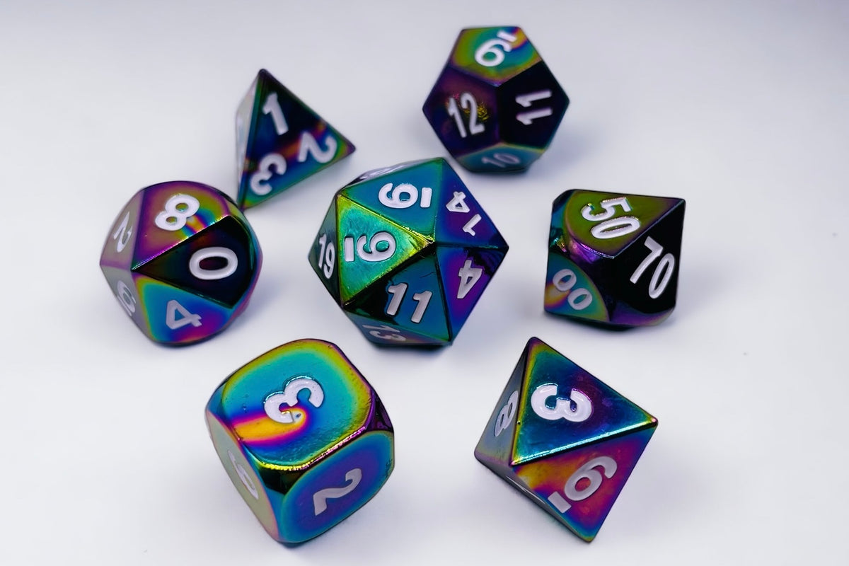 Rainbow Dice Set