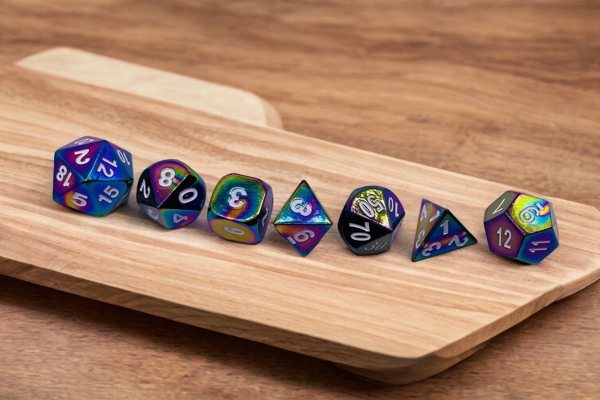 Rainbow Dice Set