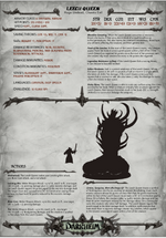 LEECH QUEEN - RPG DARKHEIM COLLECTION | Dungeons and Dragons | Pathfinder | Epic Miniatures l 3D Printed Resin Miniatures l Grimdark