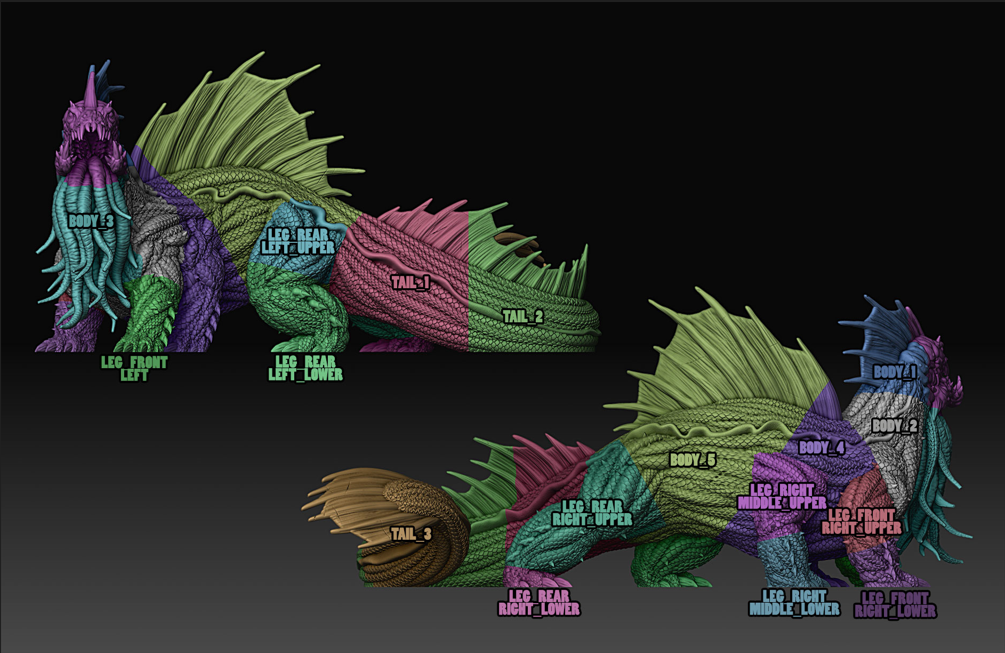 BOKRUG - GREAT WATER LIZARD - EPIC 3D Miniature Model Kit | Dungeons and Dragons | Cthulhu | Pathfinder | War Gaming I RPG