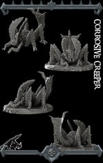 CORROSIVE CREEPER - Miniature -All Sizes | Dungeons and Dragons | Pathfinder | War Gaming