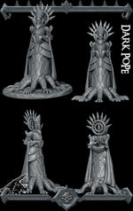 DARK POPE - Miniature Model | All Sizes | Dungeons and Dragons | Pathfinder | War Gaming