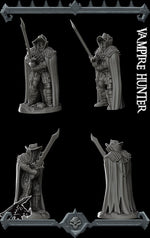 VAMPIRE HUNTER - Miniature Model | Dungeons and Dragons | Pathfinder | War Gaming