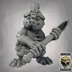 Mole Folk Miners - Resin Mini | DnD & Tabletop | 28mm
