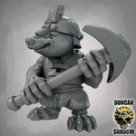 Mole Folk Miners - Resin Mini | DnD & Tabletop | 28mm