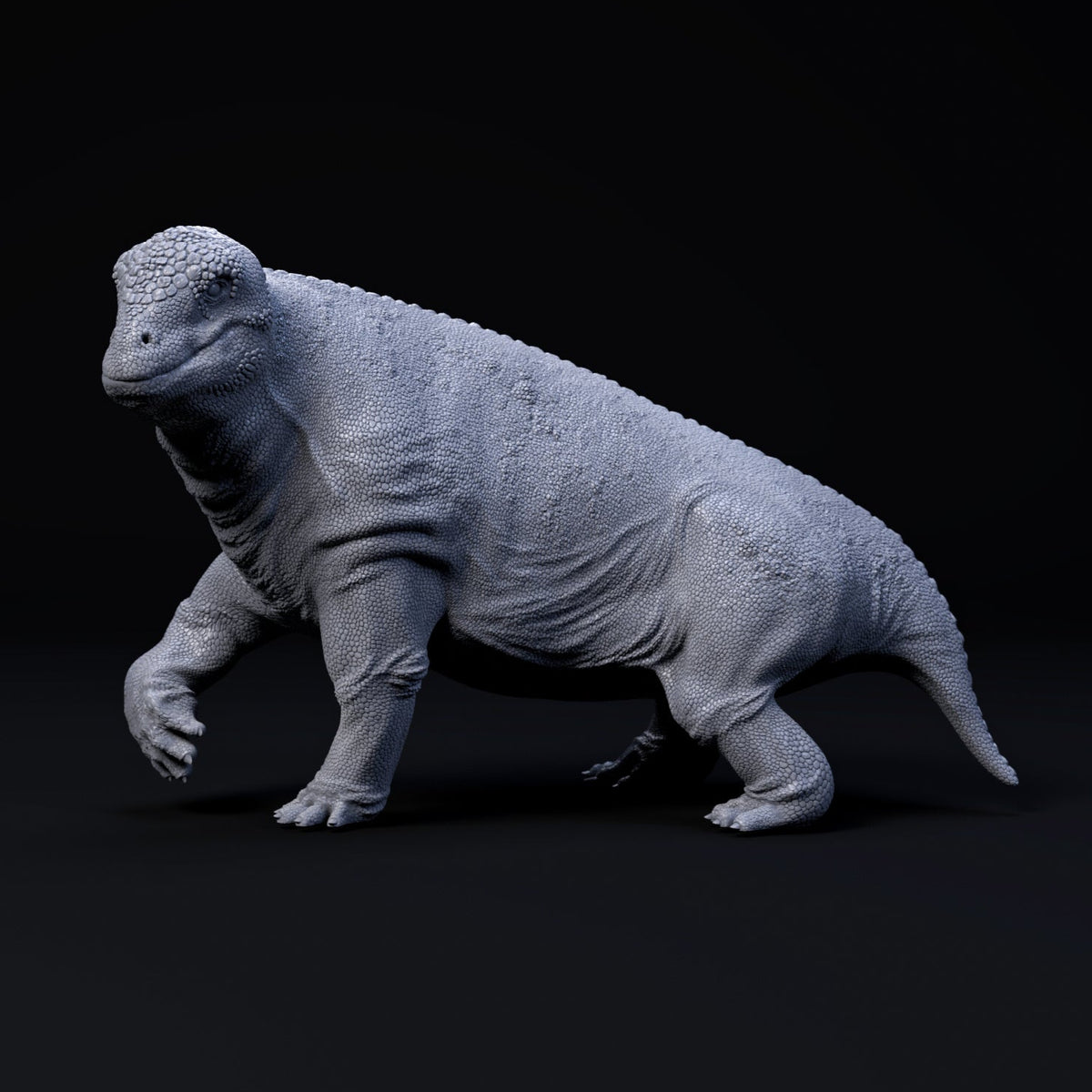 Moschops Walking Dinosaur Resin Model for Dungeons & Dragons | Board RPGs I Pre-Historic