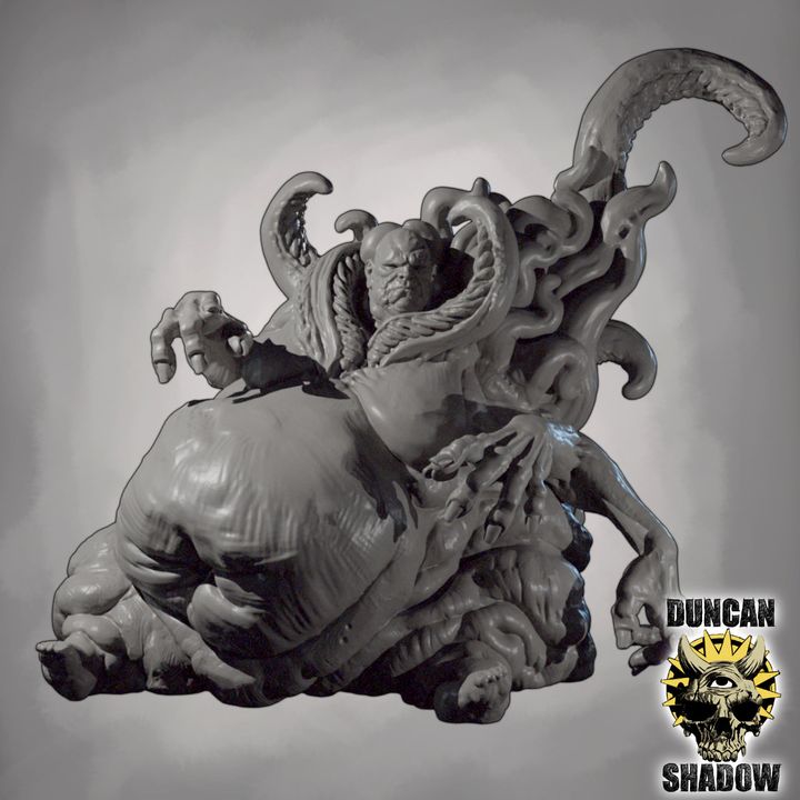 Possessed Lictor - Resin Mini | DnD & Tabletop | 28mm