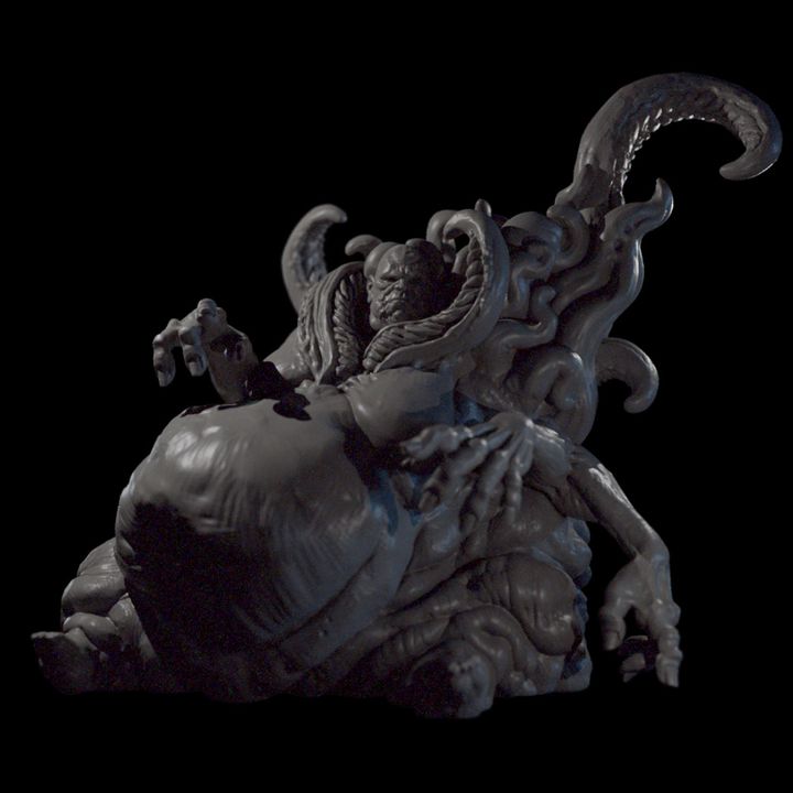 Possessed Lictor - Resin Mini | DnD & Tabletop | 28mm