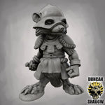 Raccoon Folk with Daggers - Resin Mini | DnD & Tabletop | 28mm