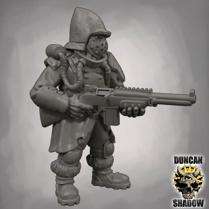 Raiders set 1 - Miniature Set | DnD & Tabletop | 28mm