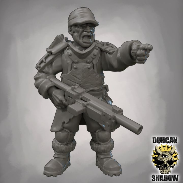 Raiders with Rifles - Resin Mini | DnD & Tabletop | 28mm