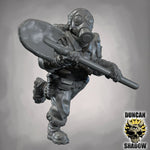 Raider with Shovel - Resin Mini | DnD & Tabletop | 28mm