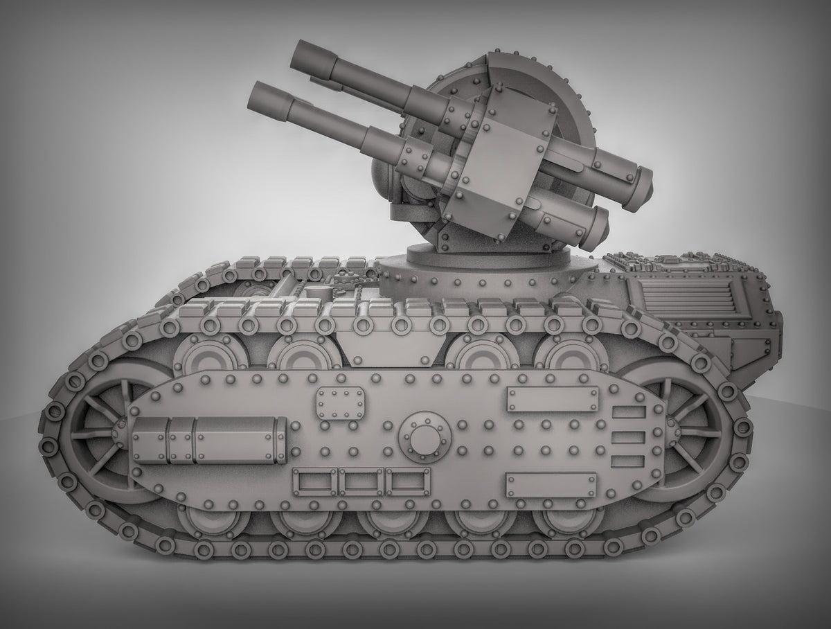 Anti Air Tank Model Kit - Tank Collection for 28mm Miniature Wargames & Terrain