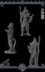 ANUBIS - Miniature | All Sizes | Dungeons and Dragons | Pathfinder | War Gaming