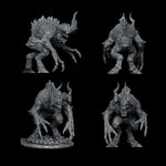 DEMON BEAST - Miniature | All Sizes | Dungeons and Dragons | Pathfinder | War Gaming