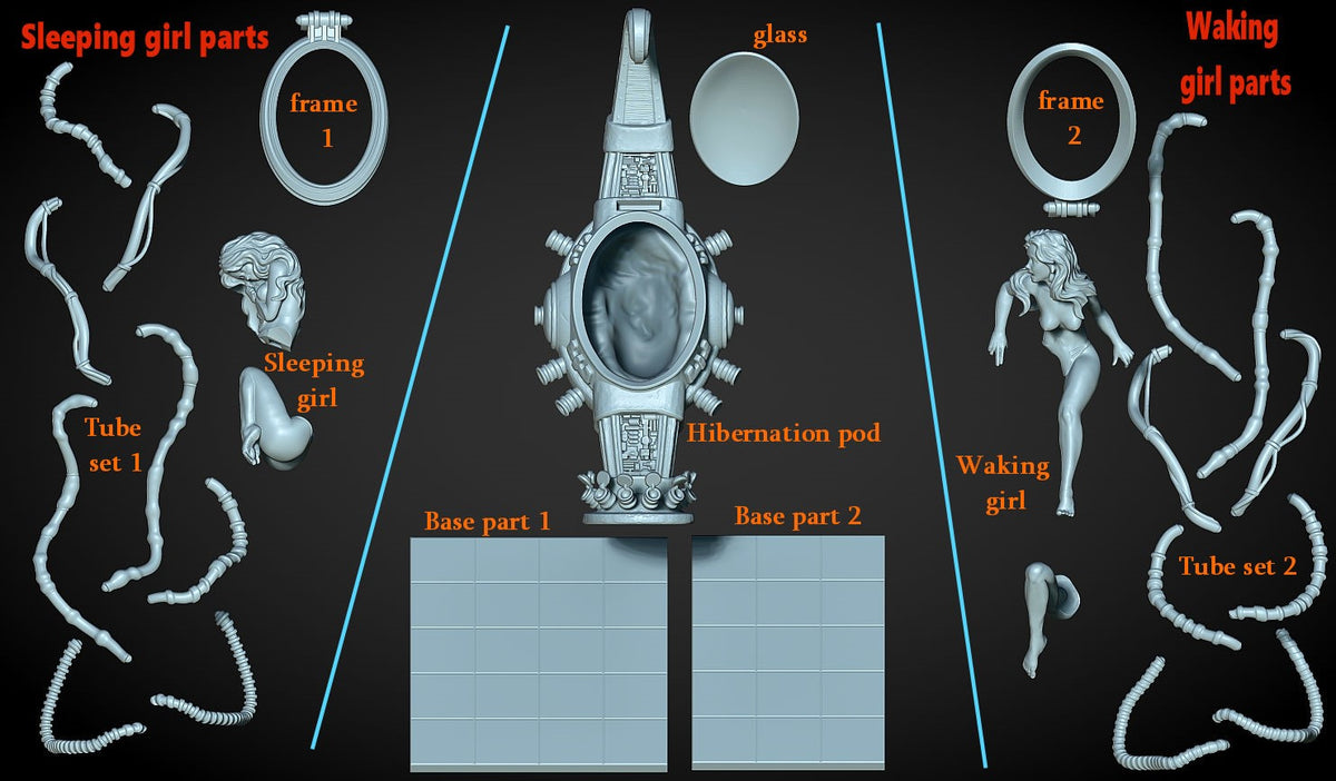 Waking Up To A Nightmare Diorama | Alien | Giger | Xenomorph | Sci Fi