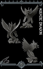 AQUATIC DRAGON - EPIC Model | Dungeons and dragons | Cthulhu | War Gaming