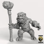 Frog Folk with Great Hammer Resin Miniature for DnD | Tabletop Gaming