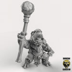 Frog Folk with Great Hammer Resin Miniature for DnD | Tabletop Gaming
