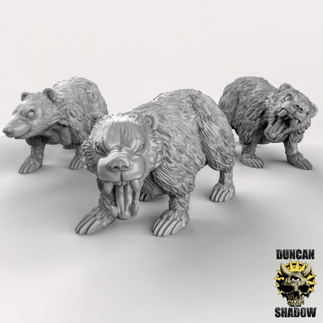 Badgers Resin Models for Dungeons & Dragons & Board RPGs