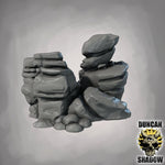 Rocks Scatter Terrain - Terrain | DnD & Tabletop Games | 28mm