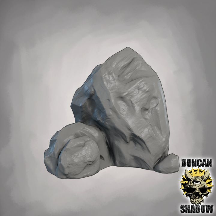 Rocks Scatter Terrain - Terrain | DnD & Tabletop Games | 28mm
