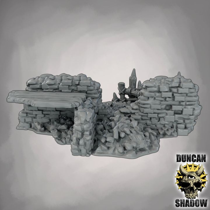 Ruins Terrain - Terrain | DnD & Tabletop Games | 28mm