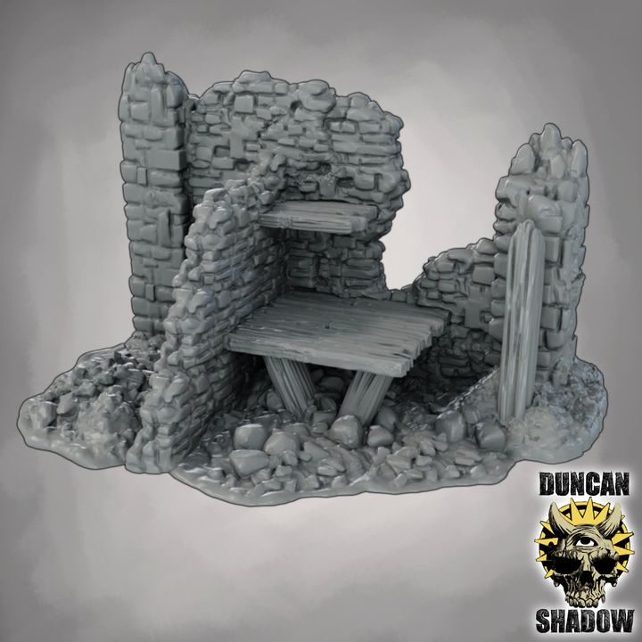 Ruins Terrain - Terrain | DnD & Tabletop Games | 28mm