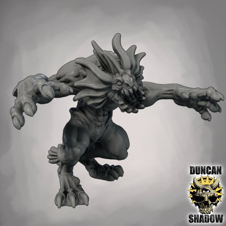 Sahuagin - Resin Miniature for DnD & Tabletop Games | 28mm/32mm